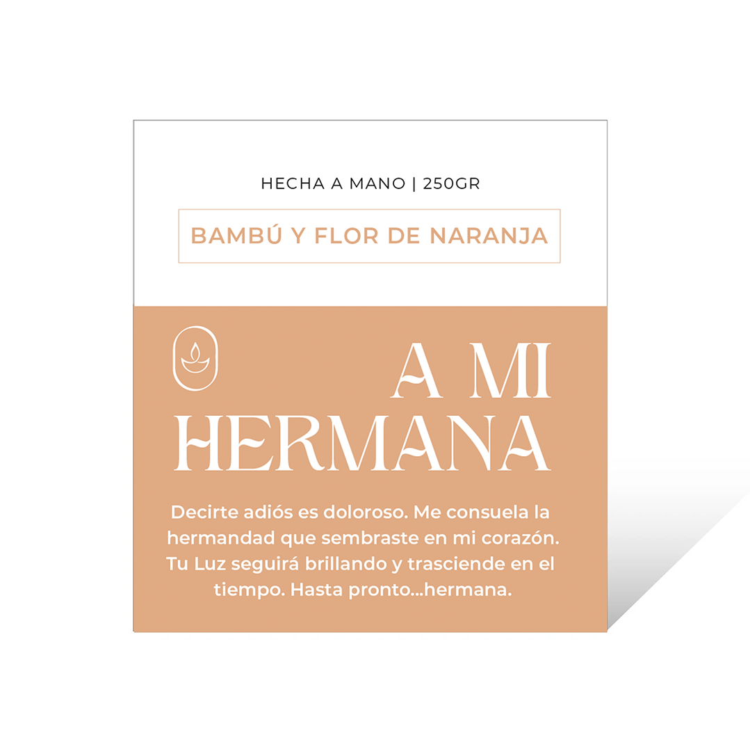 HERMANA Bambú y Naranja