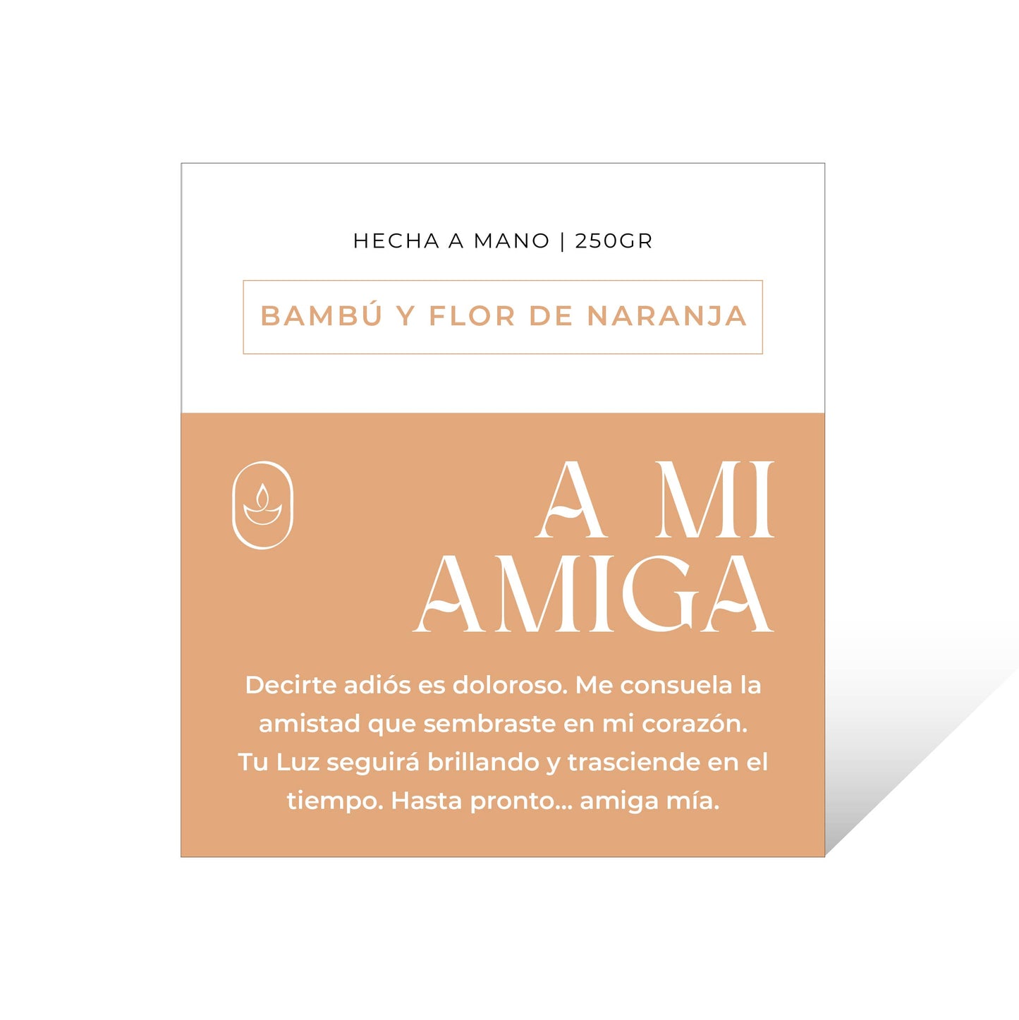 AMIGA Bambú y Naranja